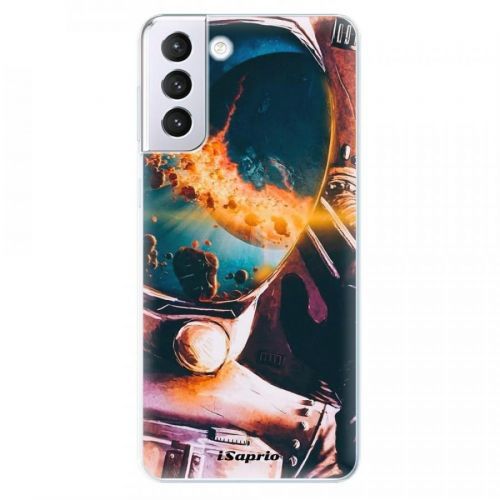 Odolné silikónové puzdro iSaprio - Astronaut 01 - Samsung Galaxy S21+