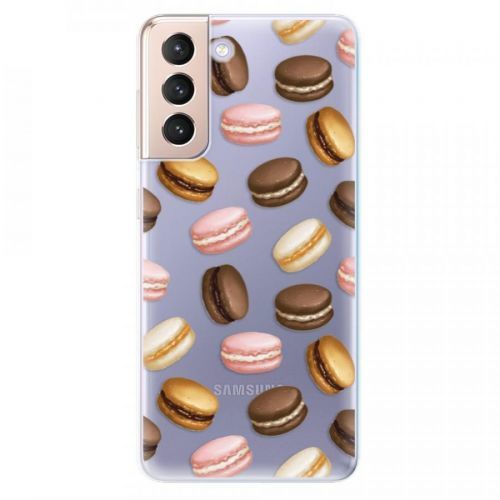 Odolné silikónové puzdro iSaprio - Macaron Pattern - Samsung Galaxy S21