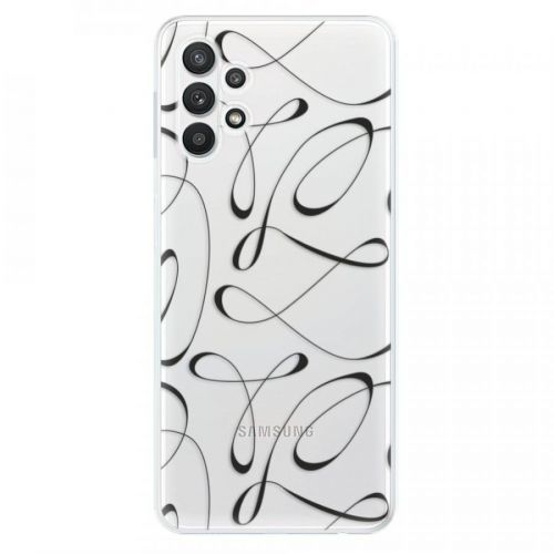 Odolné silikónové puzdro iSaprio - Fancy - black - Samsung Galaxy A32 5G