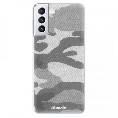 Odolné silikónové puzdro iSaprio - Gray Camuflage 02 - Samsung Galaxy S21+