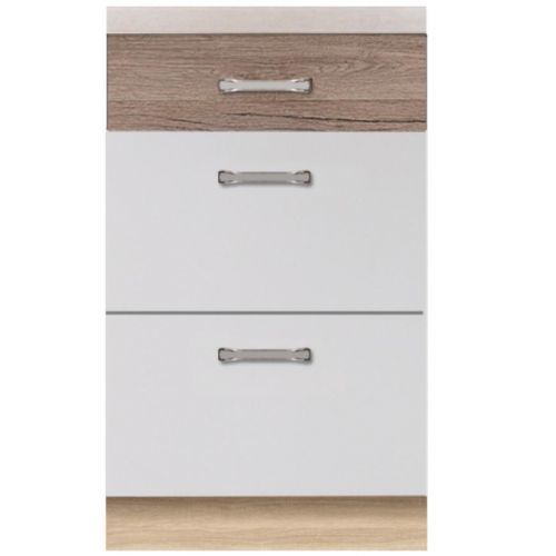 Skrinka do kuchyne Econo 9D Sonoma/Biely/San Remo