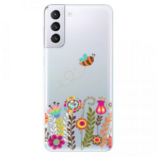 Odolné silikónové puzdro iSaprio - Bee 01 - Samsung Galaxy S21+