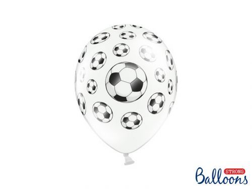 PartyDeco Latexové balóny - Futbal