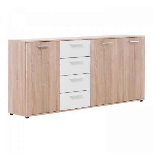 Komoda LUND 52 dub/biela