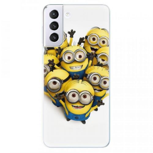 Odolné silikónové puzdro iSaprio - Mimons 01 - Samsung Galaxy S21+