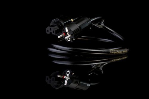 Cable4 SUPER BLACK Power 1 m