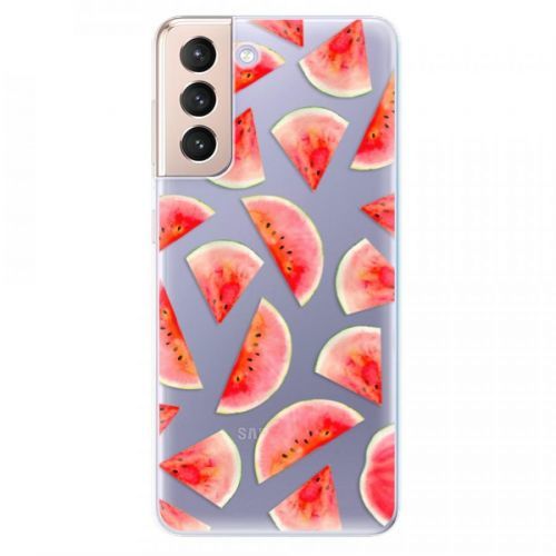 Odolné silikónové puzdro iSaprio - Melon Pattern 02 - Samsung Galaxy S21