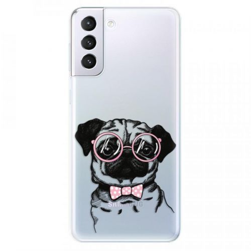 Odolné silikónové puzdro iSaprio - The Pug - Samsung Galaxy S21+