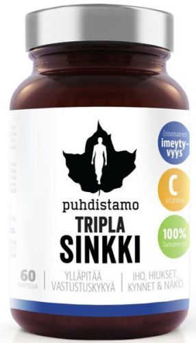 Puhdistamo Triple Zinc (Zinok) 60 kapsúl