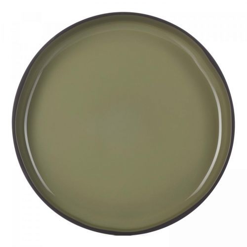 Jedálenský tanier GOURMET kaki Cardamon CARACTERE