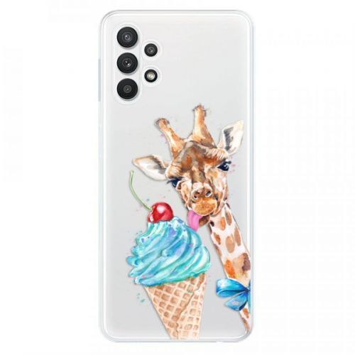 Odolné silikónové puzdro iSaprio - Love Ice-Cream - Samsung Galaxy A32 5G