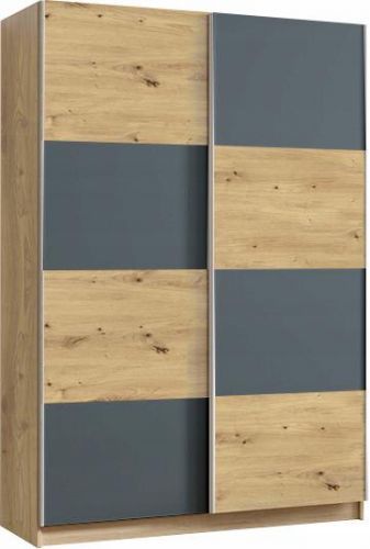 Skriňa Alfa 3 artisan/grafit