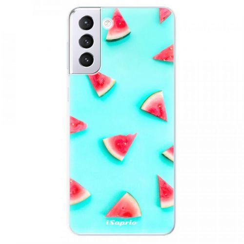 Odolné silikónové puzdro iSaprio - Melon Patern 10 - Samsung Galaxy S21+