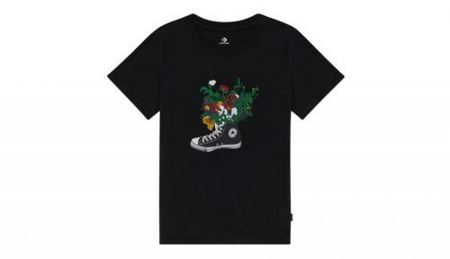 Converse Flowers Are Blooming Tee čierne 10021074-A01