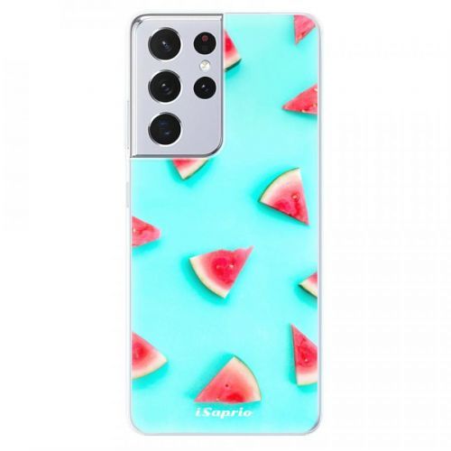 Odolné silikónové puzdro iSaprio - Melon Patern 10 - Samsung Galaxy S21 Ultra