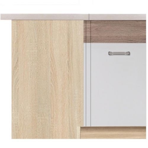 Skrinka do kuchyne Econo 14D Sonoma/Biely/San Remo