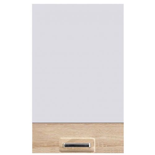 Kuchynská skrinka Premio 32G biely lesk/sonoma