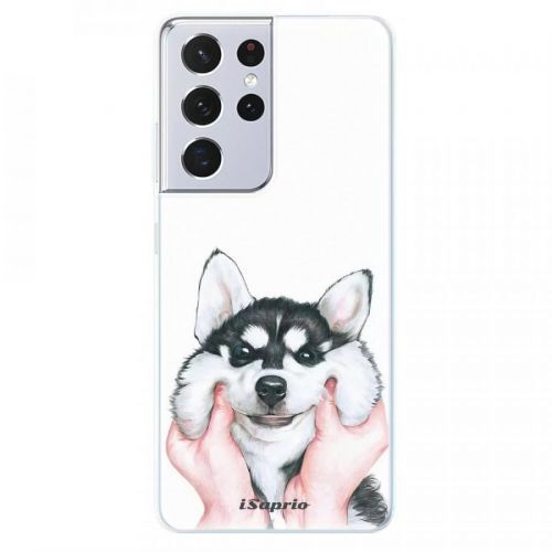 Odolné silikónové puzdro iSaprio - Malamute 01 - Samsung Galaxy S21 Ultra