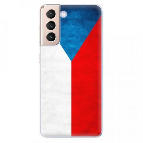 Odolné silikónové puzdro iSaprio - Czech Flag - Samsung Galaxy S21