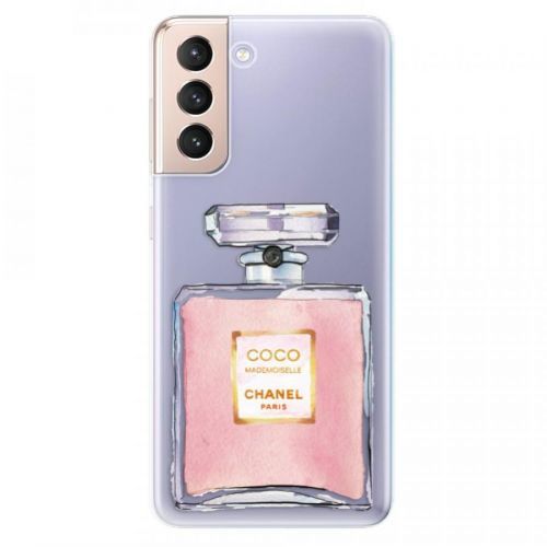 Odolné silikónové puzdro iSaprio - Chanel Rose - Samsung Galaxy S21