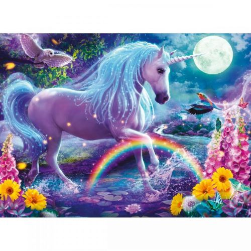 Ravensburger Puzzle Trblietavé puzzle Žiariaci jednorožec 100 dielikov