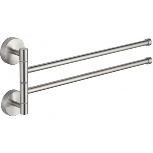 Věšák na ručníky MEXEN Rami stříbrný