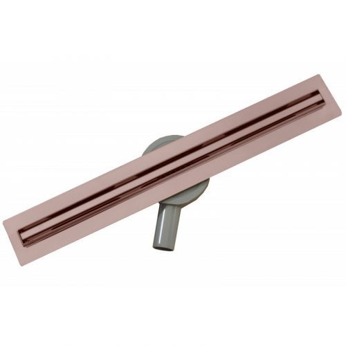 Odtokový žlab MEXEN FLAT SLIM 100 cm růžově zlatý