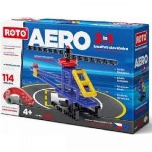 Roto 2v1 Vrtulník 114 dielikov