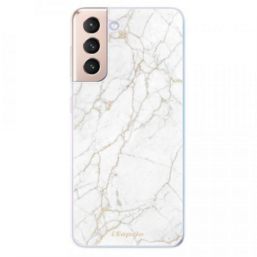 Odolné silikónové puzdro iSaprio - GoldMarble 13 - Samsung Galaxy S21