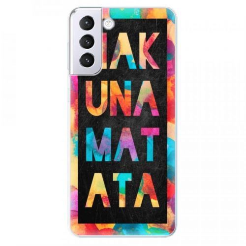 Odolné silikónové puzdro iSaprio - Hakuna Matata 01 - Samsung Galaxy S21+