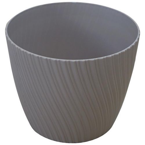 Kvetináč Mika 17 cm taupe