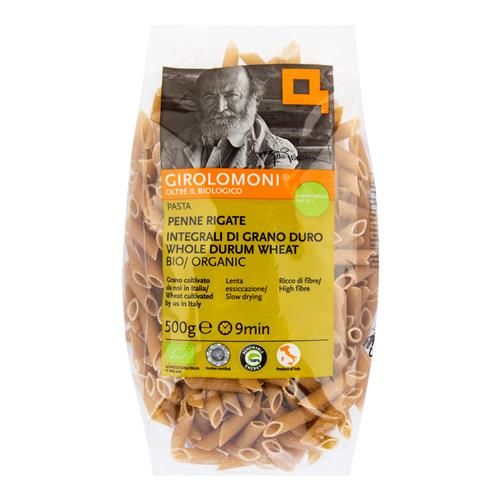 Cestoviny penne celozrnné semolinové 500 g BIO GIROLOMONI 260109