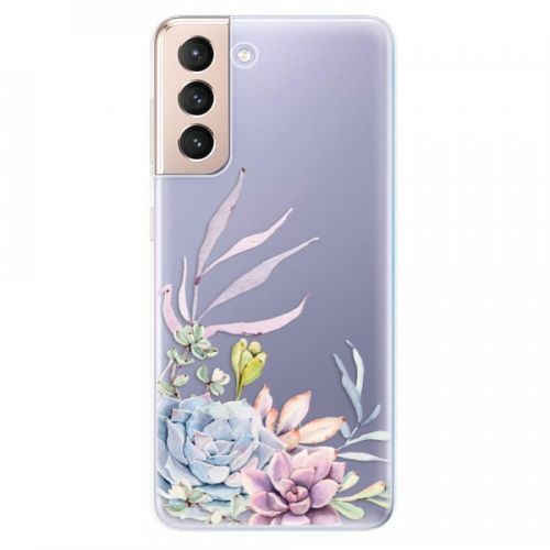 Odolné silikónové puzdro iSaprio - Succulent 01 - Samsung Galaxy S21