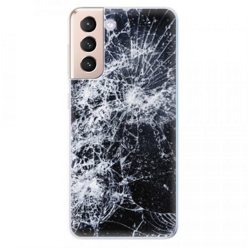 Odolné silikónové puzdro iSaprio - Cracked - Samsung Galaxy S21