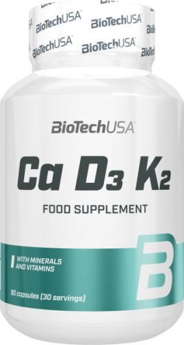 BioTech USA BioTech Ca D3 K2 90 kapsúl