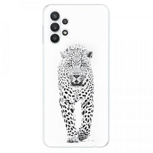 Odolné silikónové puzdro iSaprio - White Jaguar - Samsung Galaxy A32 5G