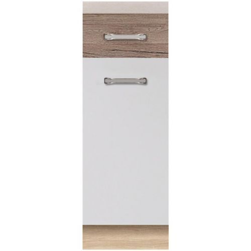 Skrinka do kuchyne Econo 1D Sonoma/Biely/San Remo