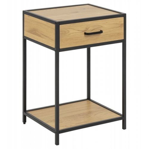 Noční stolek Rena 63 cm dub