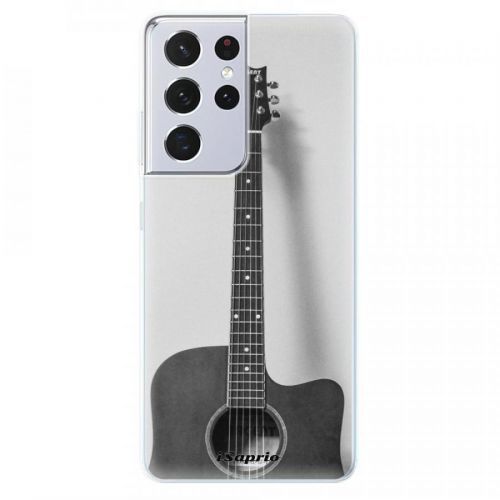 Odolné silikónové puzdro iSaprio - Guitar 01 - Samsung Galaxy S21 Ultra