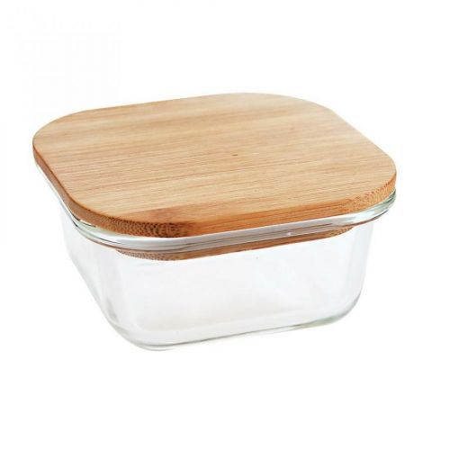 Florina Sklenená miska s viečkom Clavato, 330 ml