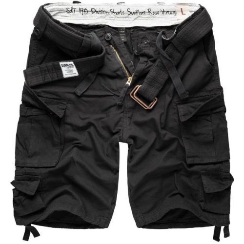 Kraťase Surplus Division Shorts Black - M