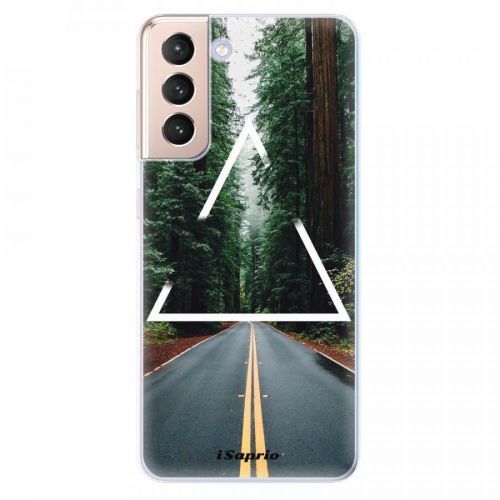 Odolné silikónové puzdro iSaprio - Triangle 01 - Samsung Galaxy S21