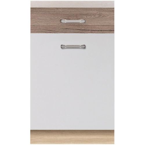 Skrinka do kuchyne Econo 4D Sonoma/Biely/San Remo