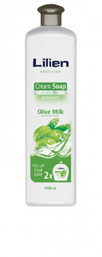 Lilien Tekuté mydlo Olive Milk 1000ml