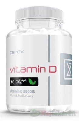 Zerex Vitamín D 2000 IU, 60ks