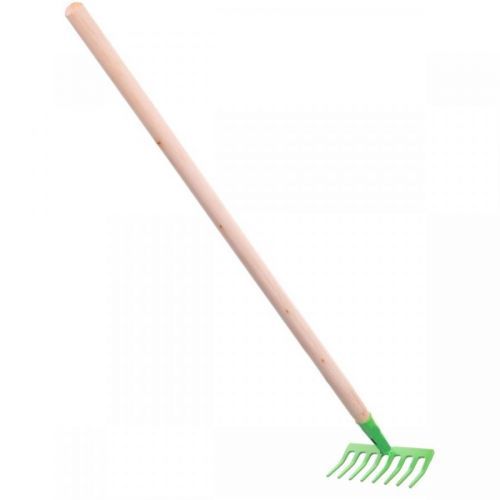 Hrable s násadou zelené 80 cm