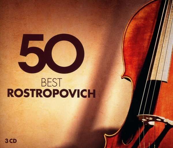 CD ROSTROPOVITSCH, MSTISLAV - 50 BEST ROSTROPOVICH