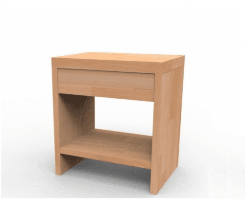 Texpol Nočný stolík LUCIA ZP - z bukového masívu