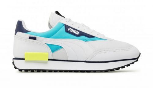 Puma Future Rider Sprint White-Scuba Blu biele 374995_01