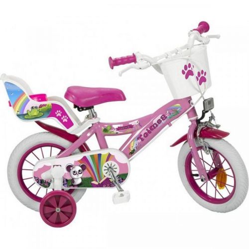 Toimsu Bicykel detské Fantasy ružovobiele 12